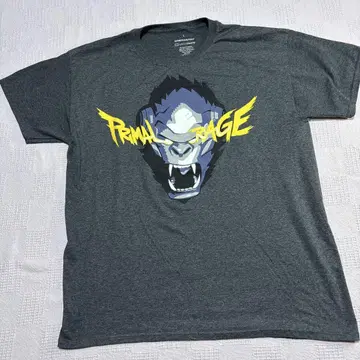 Overwatch Primal Rage 티셔츠 L 사이즈 그레이