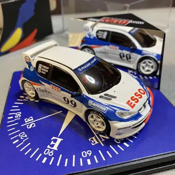 진품 1/43 푸조 206 WRC 에소