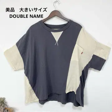 새상품급 빅 사이즈 DOUBLE NAME 튜닉