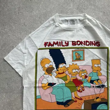 90s THE SIMPSONS 심슨 캐릭터 티셔츠 L