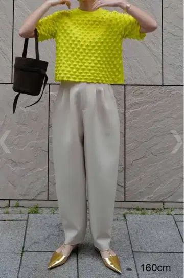 MACHATT 마챠트 트리플 크로스 커브 팬츠