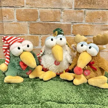 NICI 벌새 봉제 인형 크리스마스 세트