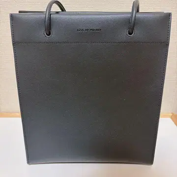 내로우 핸들 쇼핑백 가방 블랙
