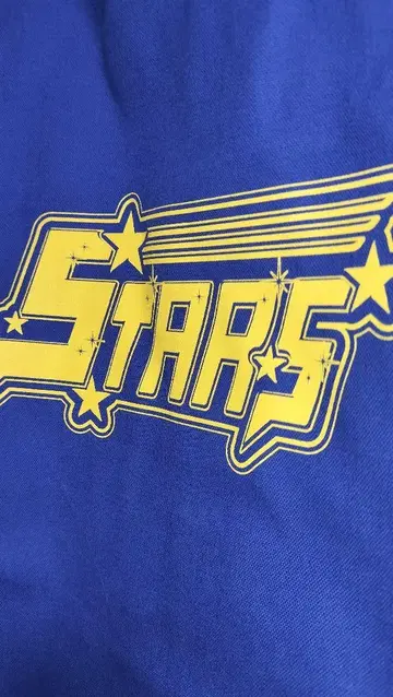 STARS 로고 토트백 파랑