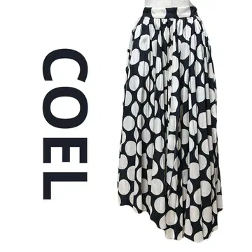 새상품급 COEL 코엘 이레헴 스커트 롱 스커트 플리츠 스커트 M