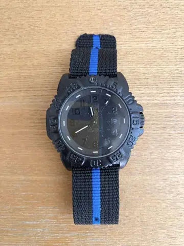루미녹스 3050/3950 블랙 아웃 NATO 벨트