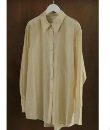 anuke Sheer Satin Shirts 시어 새틴 셔츠 베이지