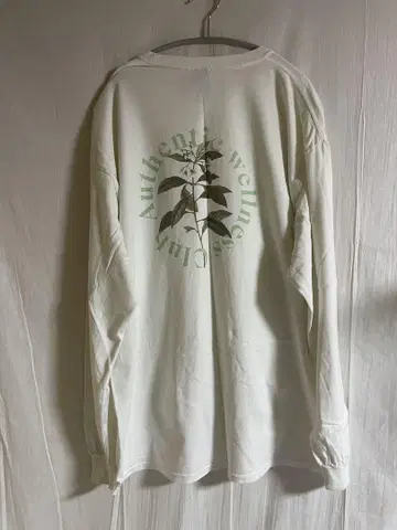 AUTHENTIC WELLNESS CLUB 빅 실루엣 롱 T