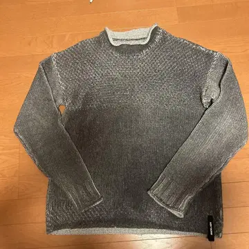 ISAMU KATAYAMA BACKLASH 안료 프린트 가공 니트