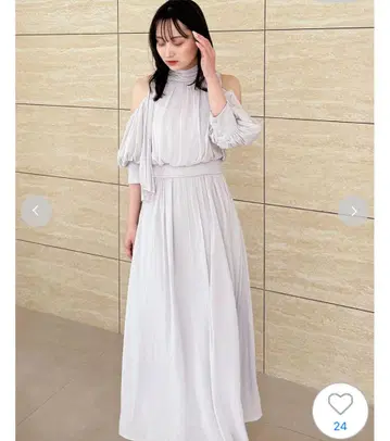 snidel 콜드 숄더 원피스