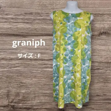 graniph 슬리브리스 원피스 프리 사이즈 여름