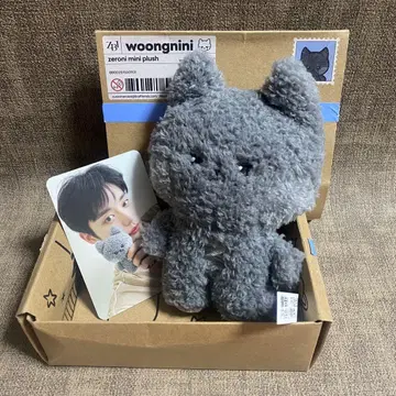 woongnini zeroni mini plush 세트