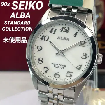 90s 미사용 세이코 알바 스탠다드 컬렉션 정품 벨트 손목시계