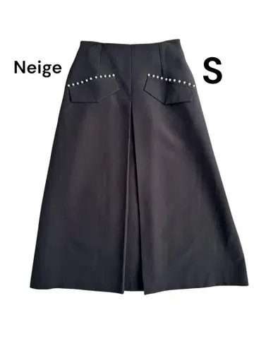 Neige 네쥬 펄 스커트 블랙 S