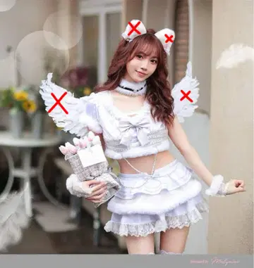 마리문 천사 Malymoon 코스프레 네이비 카페