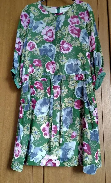 케이하야마 플러스 플라워 프린트 원피스
