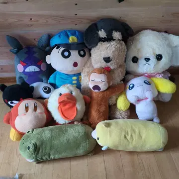 봉제 인형 세트 다양한 캐릭터