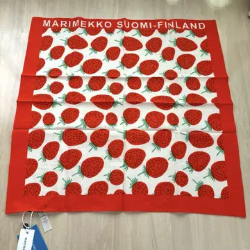 마리메꼬 marimekko mansikka 만시카 코튼 스카프