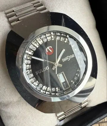 남성용 손목시계 자동 감기 RADO 라도 다이아 스타