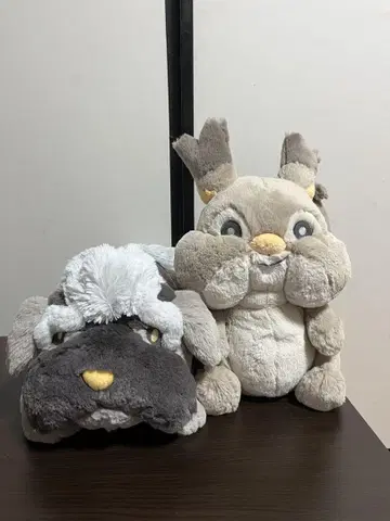 호시가리스 & 마피티프 폭신폭신 봉제 인형 2세트