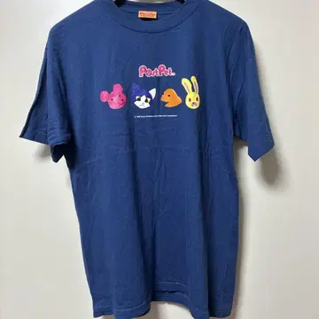 PostPet 티셔츠 네이비 M 사이즈