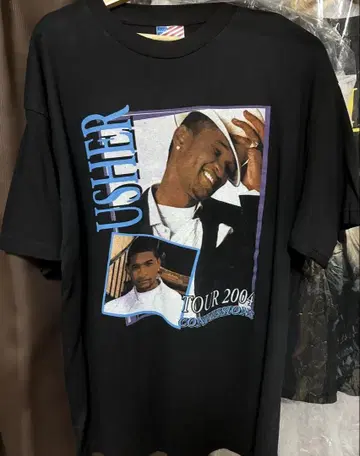 어셔 티셔츠 usher confessions tour
