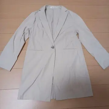 새상품 스콧 클럽 베이지 롱 자켓