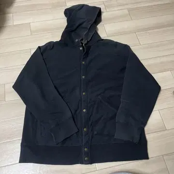 Long Pine 후드 부착 후드티 M 사이즈 네이비