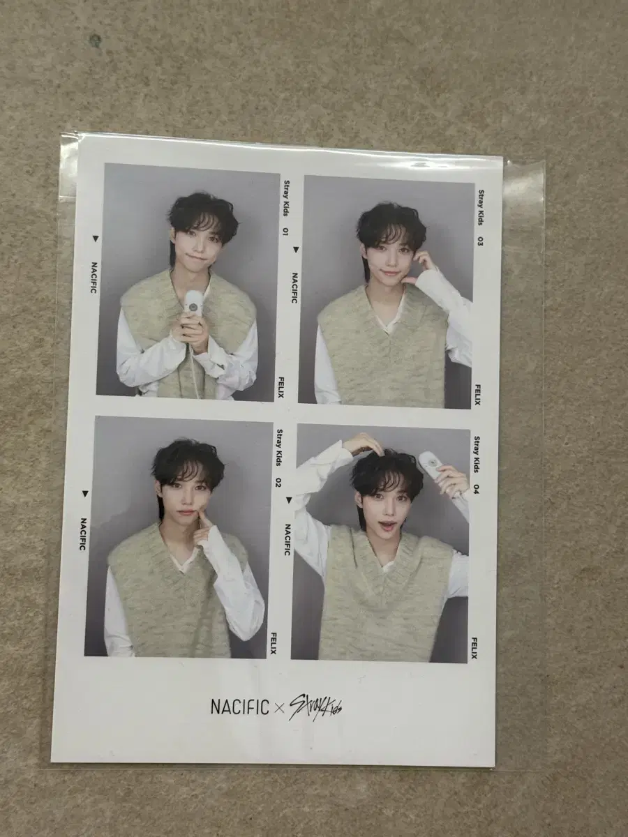 스트레이키즈 필릭스 네시픽 4컷사진