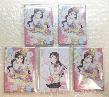 Aqours 사쿠라나이 리코 시카쿠이 캔뱃지