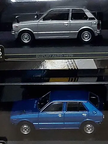 FIRST43  초대 샤레드 & 초대 알토 1/43 미니카 2대 세트