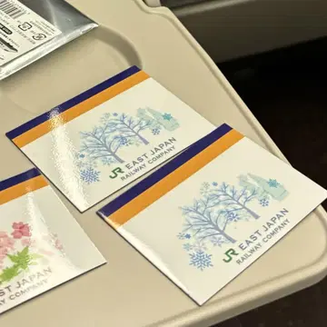 JR 동일본 E3계 겨울 마그넷 2장