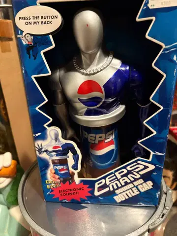 PEPSIMAN 병뚜껑 피규어