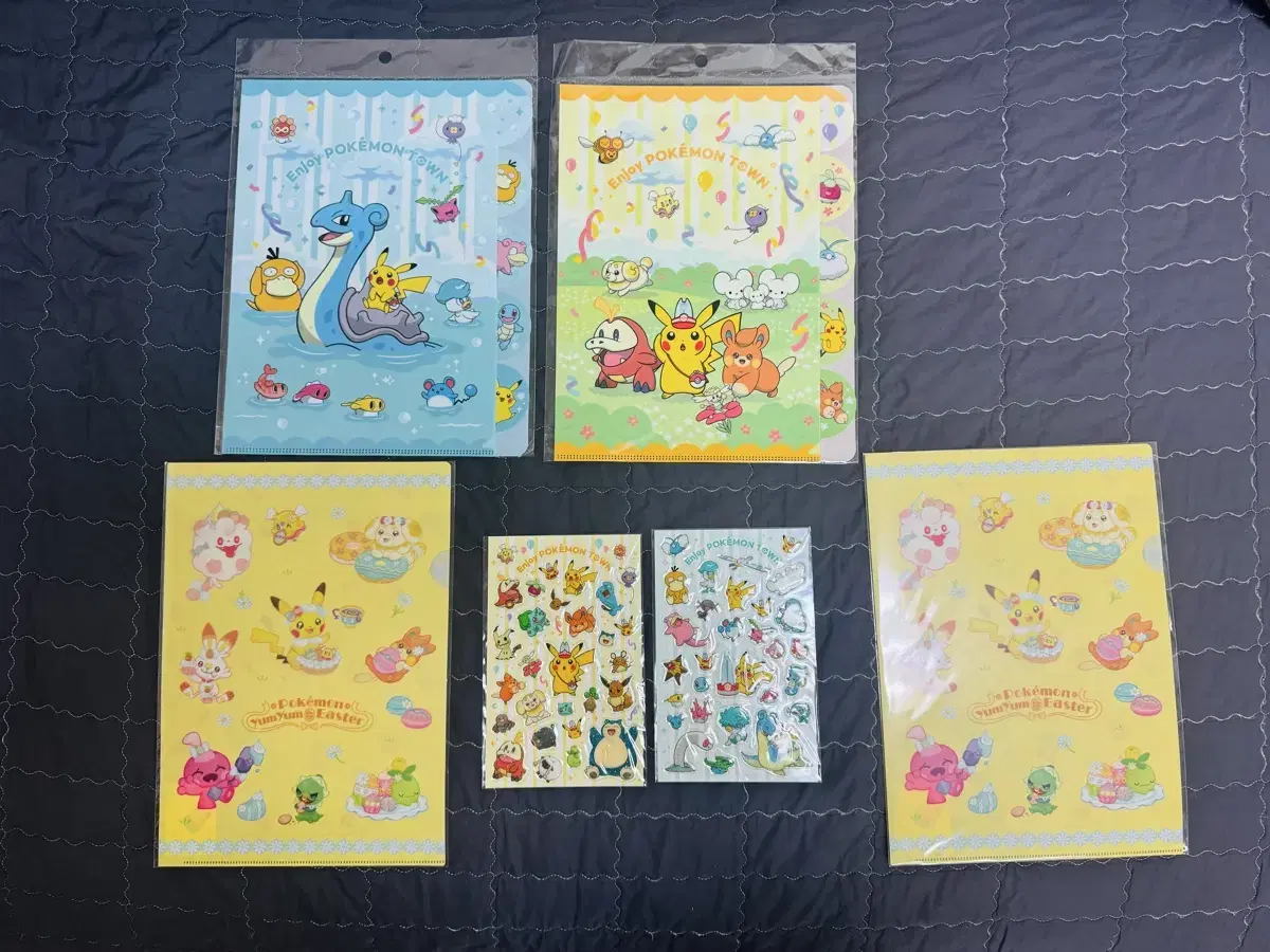 Pokémon Center Authentic Pokémon Tower Pikachu Clear File Sticker