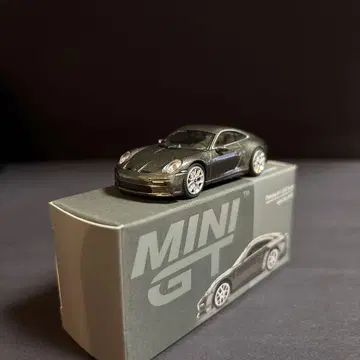MINI GT 포르쉐 911 GT3 Touring 그레이 메탈릭