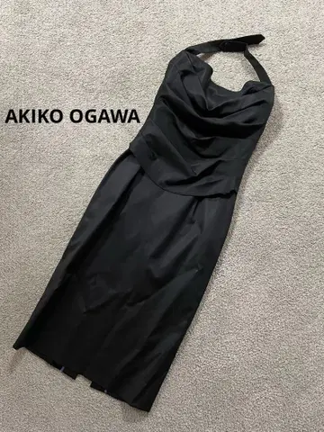 AKIKO OGAWA 아키코 오가와 홀더 넥 드레스 원피스