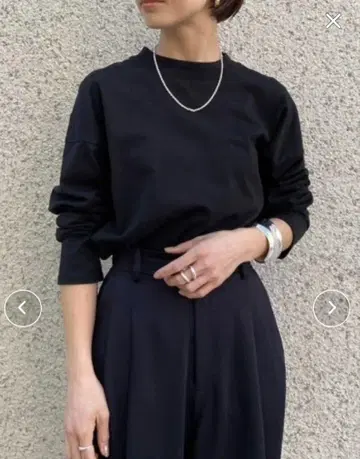 TODAYFUL 코튼실크 실용적인 긴 티셔츠