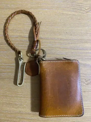 red hills company v2 2단 폴더형 지갑, 지갑 체인