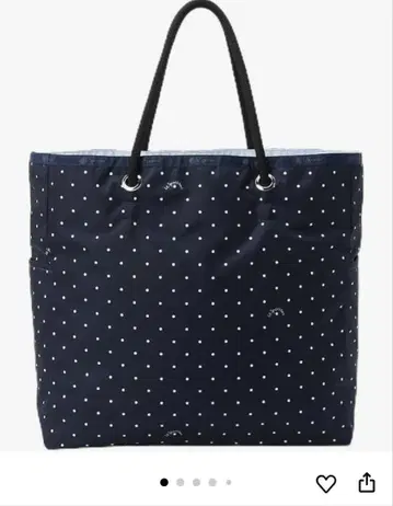 레스포 도트 LARGE 2 WAY TOTE 쁘띠 도트/