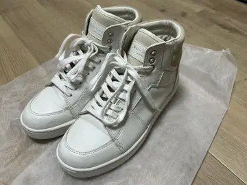 MAISON DE REEFUR 화이트 하이컷 스니커즈