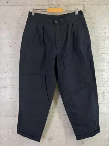 Beams SSZ N.18 코튼 팬츠 M 블랙 자켓 셔츠