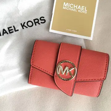 새상품 마이클코어스 MICHEAL KORS 레드 키케이스 지갑