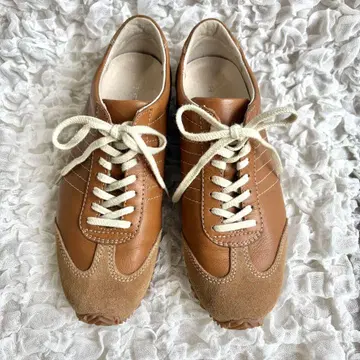 리걸 드라이빙 슈즈 가죽 24cm 브라운