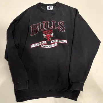 빈티지 CHICAGO BULLS 맨투맨 트레이닝복 자수 로고