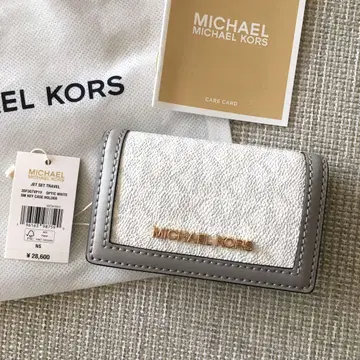 새상품 마이클코어스 MICHEAL KORS 그레이 키케이스