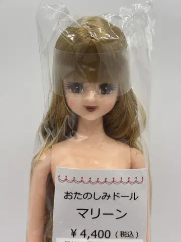 마린 오타노시미 인형 금발 롱 리카짱 캐슬