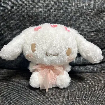 산리오 시나모롤 한나리 벚꽃색 BIG 봉제 인형