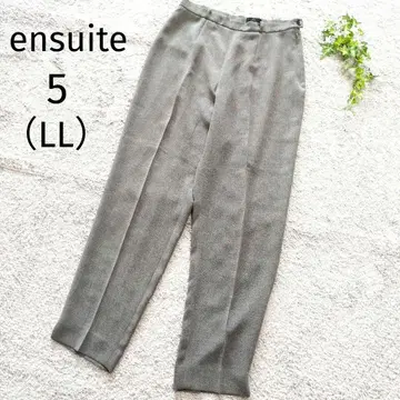 엔스위트 썸머 슬랙스 통기성 보송보송 센터 프레스 LL 4334