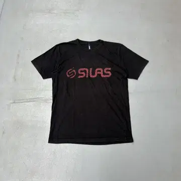 90s Silas EC 제 초기 벌레 로고 프린트 반팔 티셔츠 티셔츠