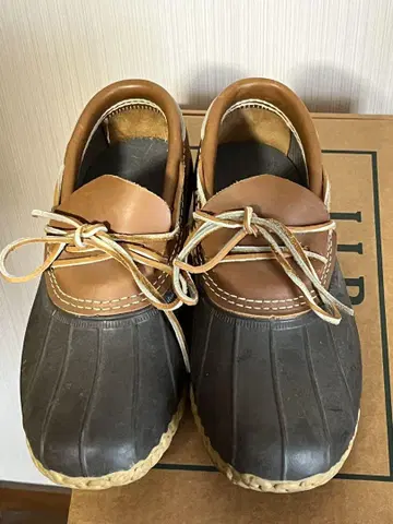 미국제 L.L.BEAN LL 빈 빈 부츠 러버 모카신 US8
